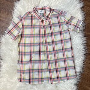 Old Navy Children’s Plaid Button Down